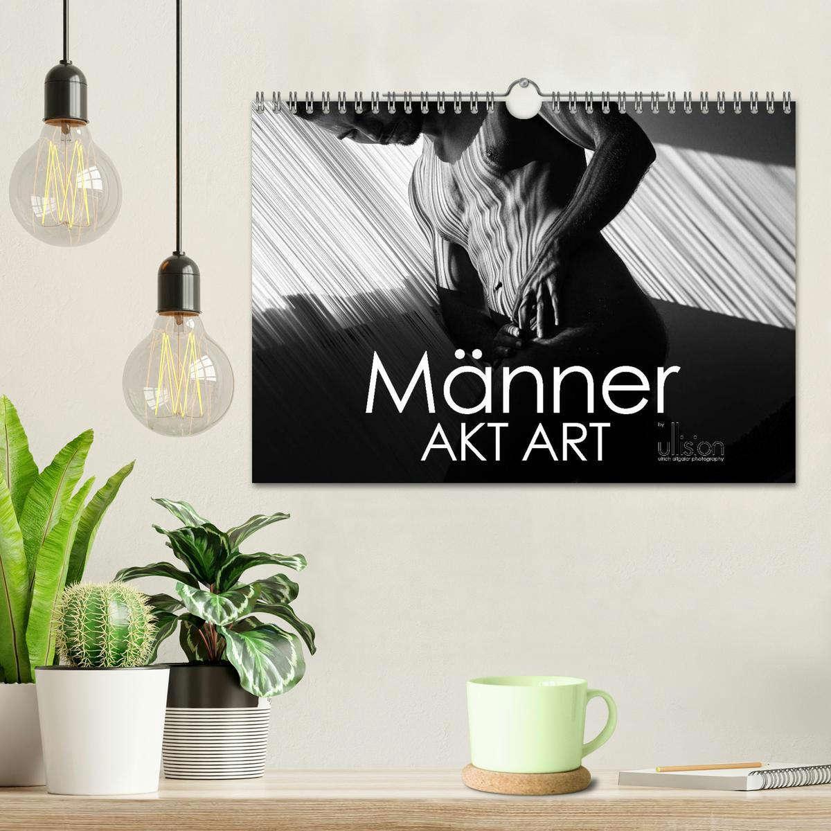 Bild: 9783435566112 | Männer AKT Art (Wandkalender 2025 DIN A4 quer), CALVENDO...