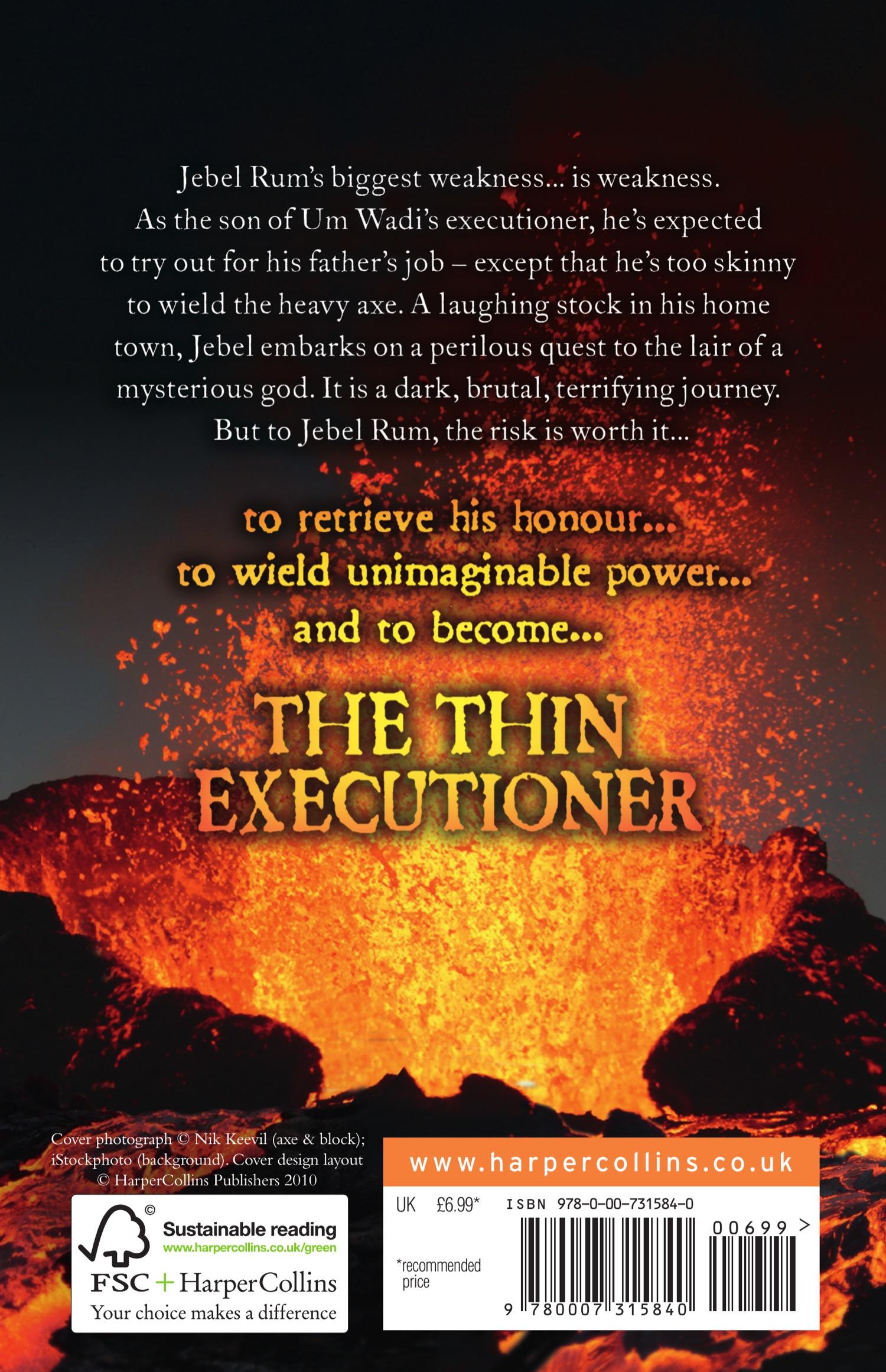 Rückseite: 9780007315840 | The Thin Executioner | Darren Shan | Taschenbuch | 410 S. | Englisch