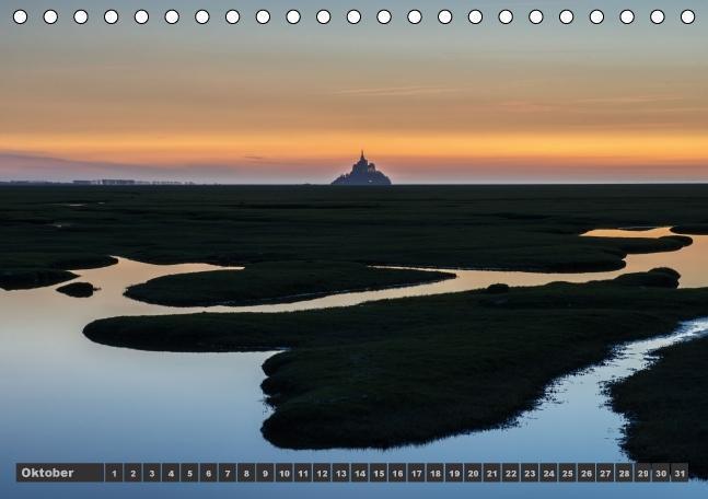 Bild: 9783660581997 | Ein Tag am Mont Saint Michel (Tischkalender immerwährend DIN A5 quer)