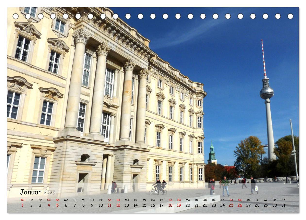 Bild: 9783383976629 | Berlin - Rund ums Humboldt Forum (Tischkalender 2025 DIN A5 quer),...