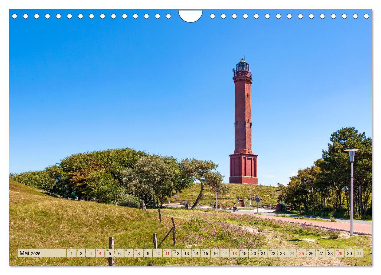 Bild: 9783435282456 | Norderney Spaziergang (Wandkalender 2025 DIN A4 quer), CALVENDO...