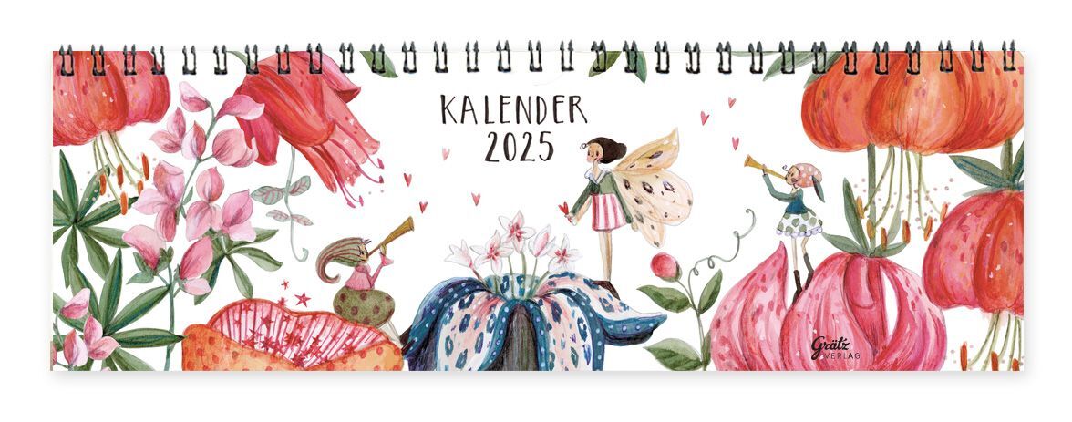 Cover: 9783949568947 | Tischkalender 2025, Blüten | Silke Leffler | Kalender | Deutsch | 2025