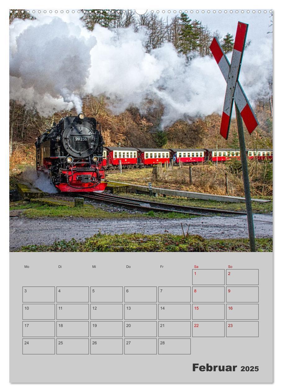 Bild: 9783383821301 | Brockenbahn - Terminplaner (hochwertiger Premium Wandkalender 2025...