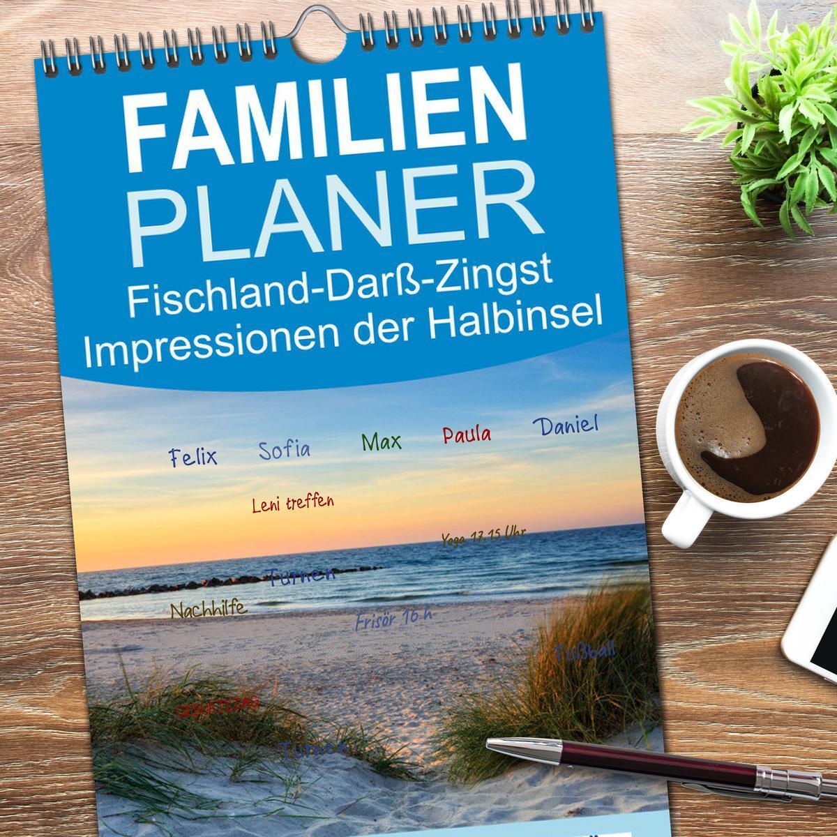 Bild: 9783457114193 | Familienplaner 2025 - Fischland-Darß-Zingst Impressionen der...