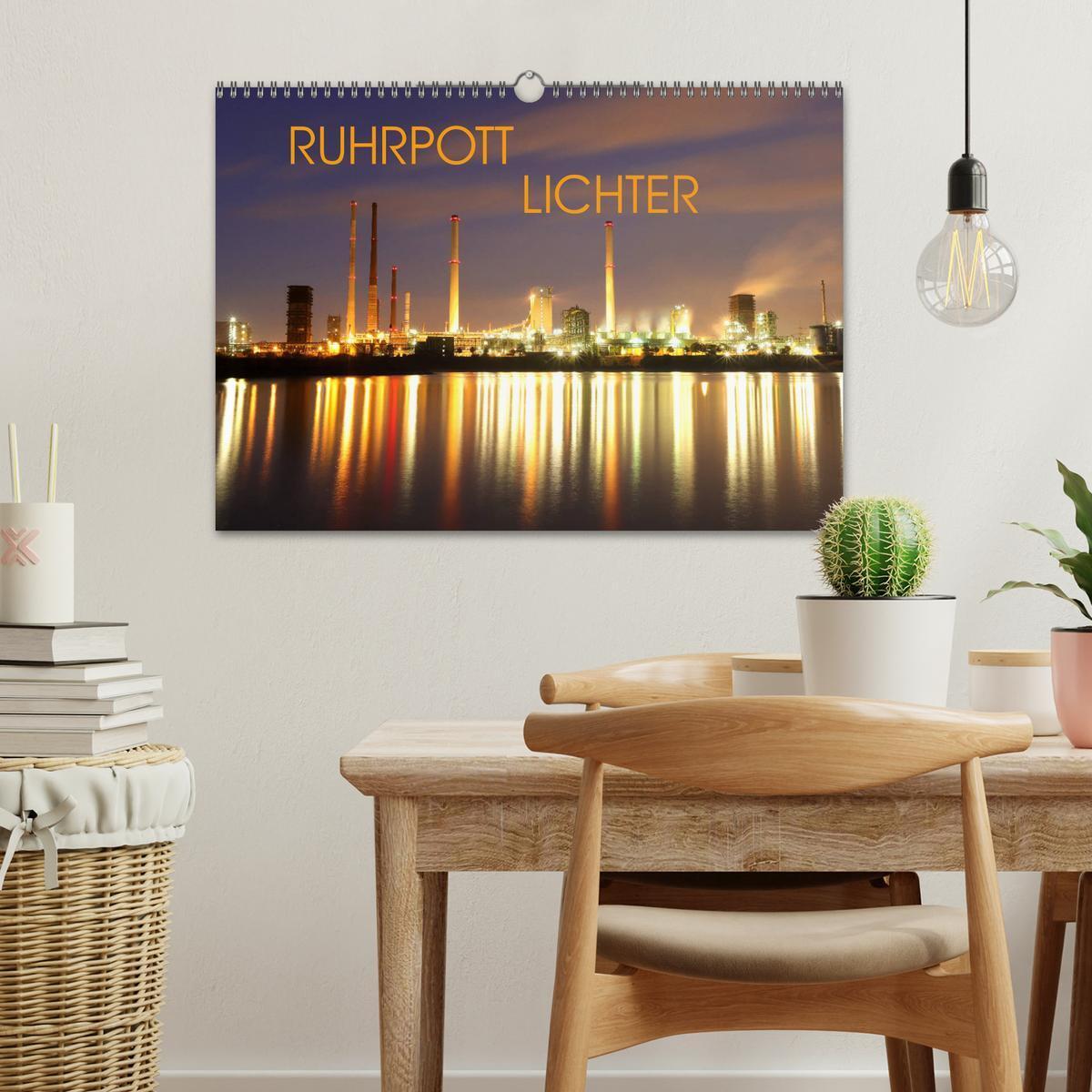 Bild: 9783435301904 | RUHRPOTT LICHTER (Wandkalender 2025 DIN A3 quer), CALVENDO...