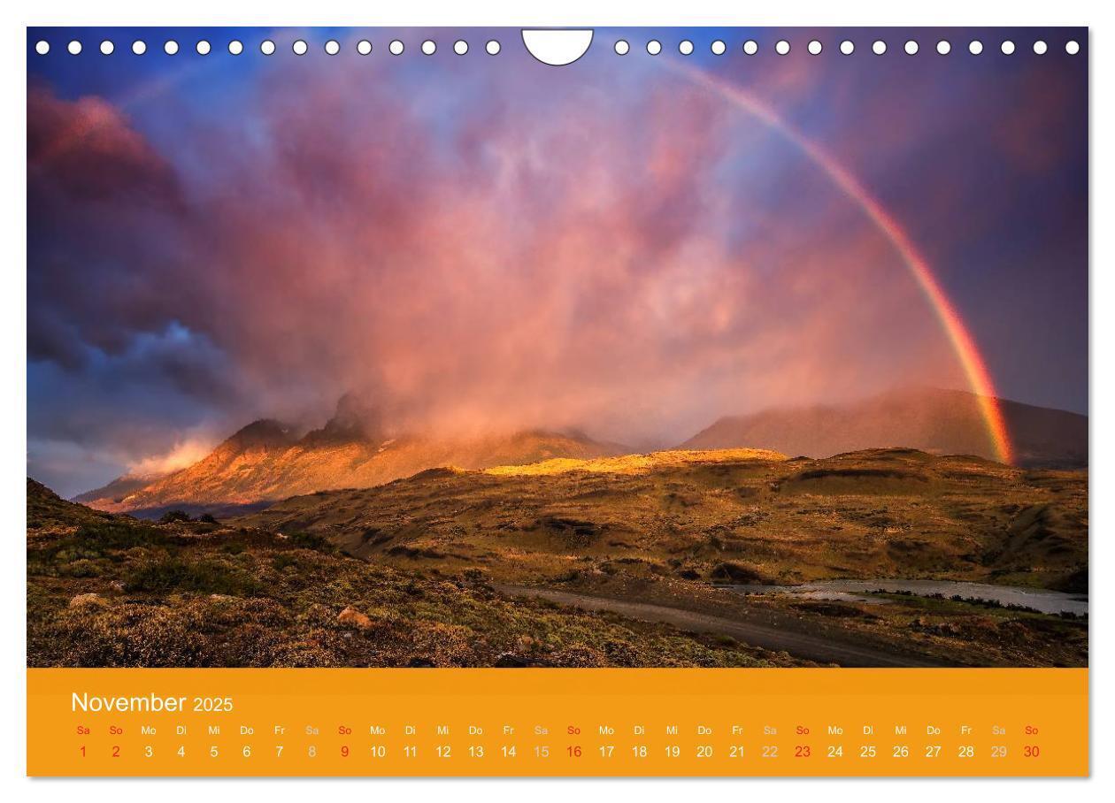 Bild: 9783435608430 | Farbenfrohes Patagonien (Wandkalender 2025 DIN A4 quer), CALVENDO...