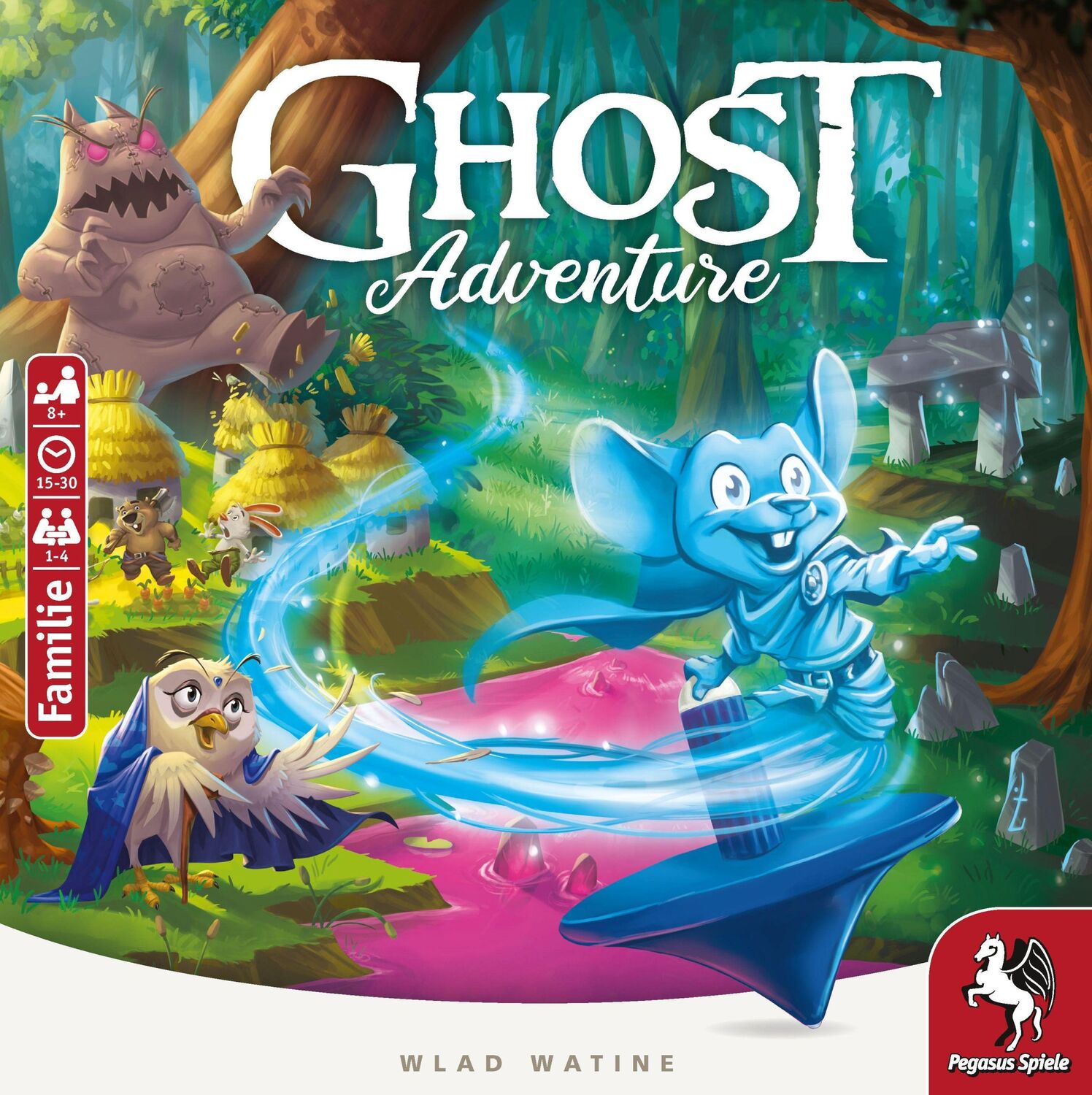 Cover: 4250231728013 | Ghost Adventure | Wlad Watine | Spiel | Brettspiel | 57160G | Deutsch