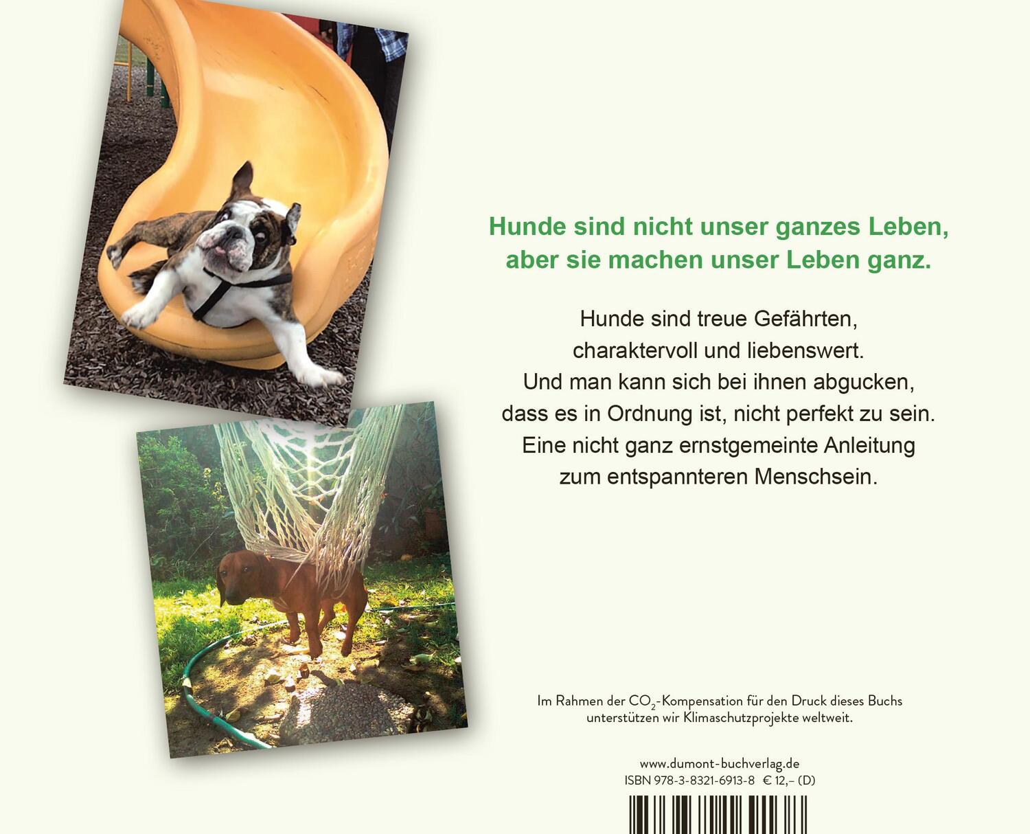 Rückseite: 9783832169138 | Der herabschauende Hund | 170 Hunde kommen an ihre Grenzen | Buch