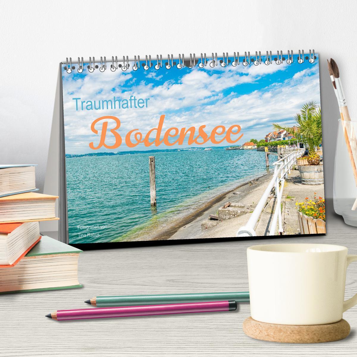 Bild: 9783435070886 | Traumhafter Bodensee (Tischkalender 2025 DIN A5 quer), CALVENDO...