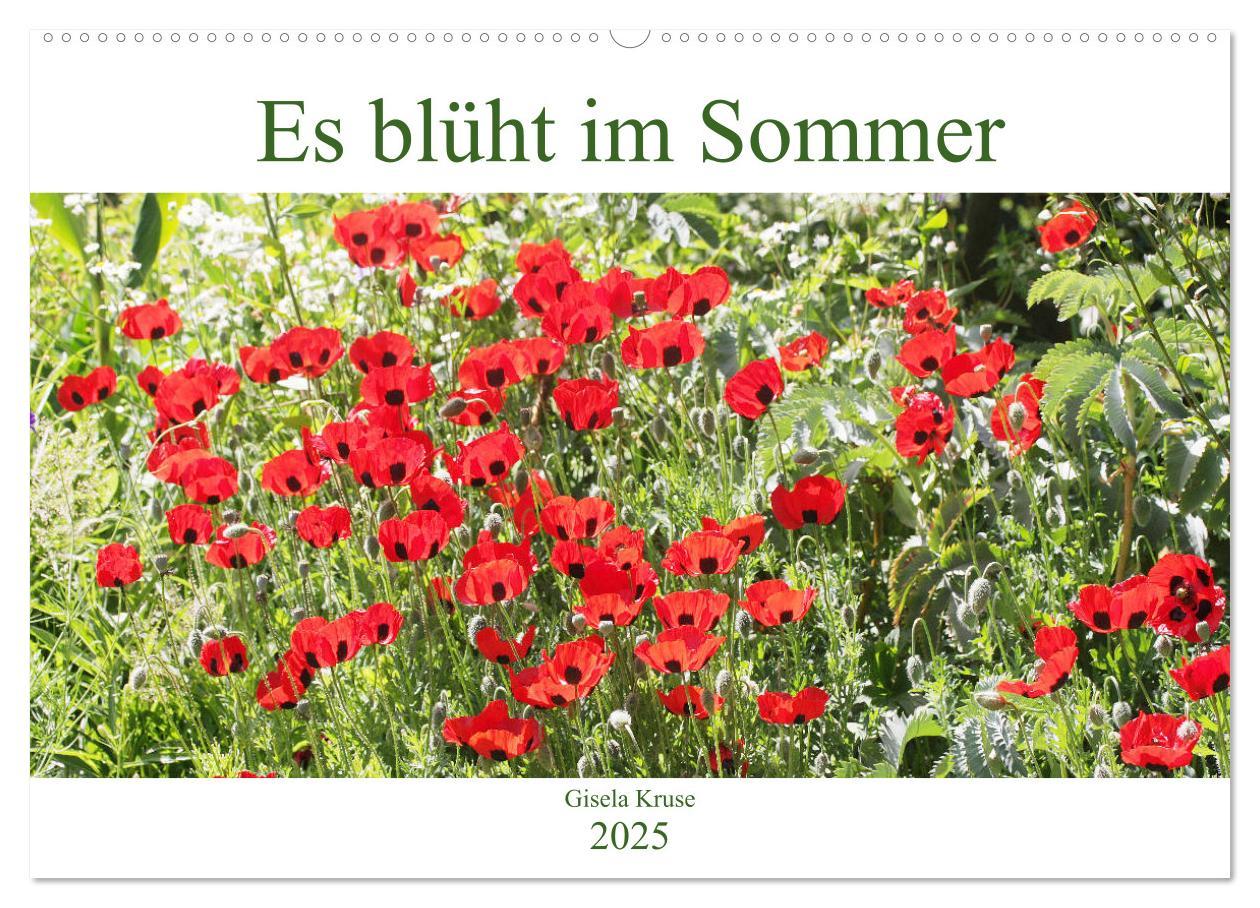 Cover: 9783435222407 | Es blüht im Sommer (Wandkalender 2025 DIN A2 quer), CALVENDO...