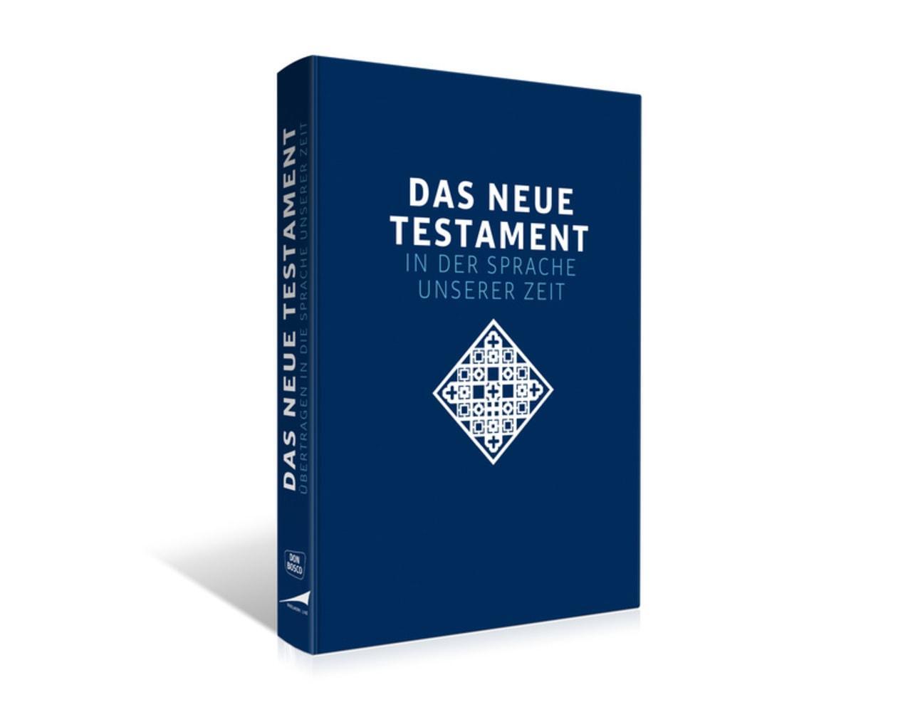 Cover: 9783769825633 | Das neue Testament. Übertragen in die Sprache unserer Zeit. Blaue...