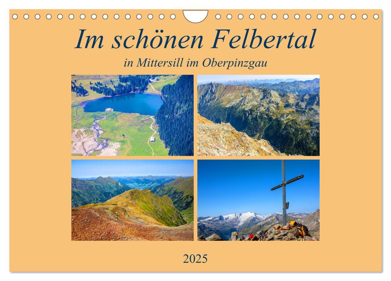 Cover: 9783435148684 | Im schönen Felbertal (Wandkalender 2025 DIN A4 quer), CALVENDO...