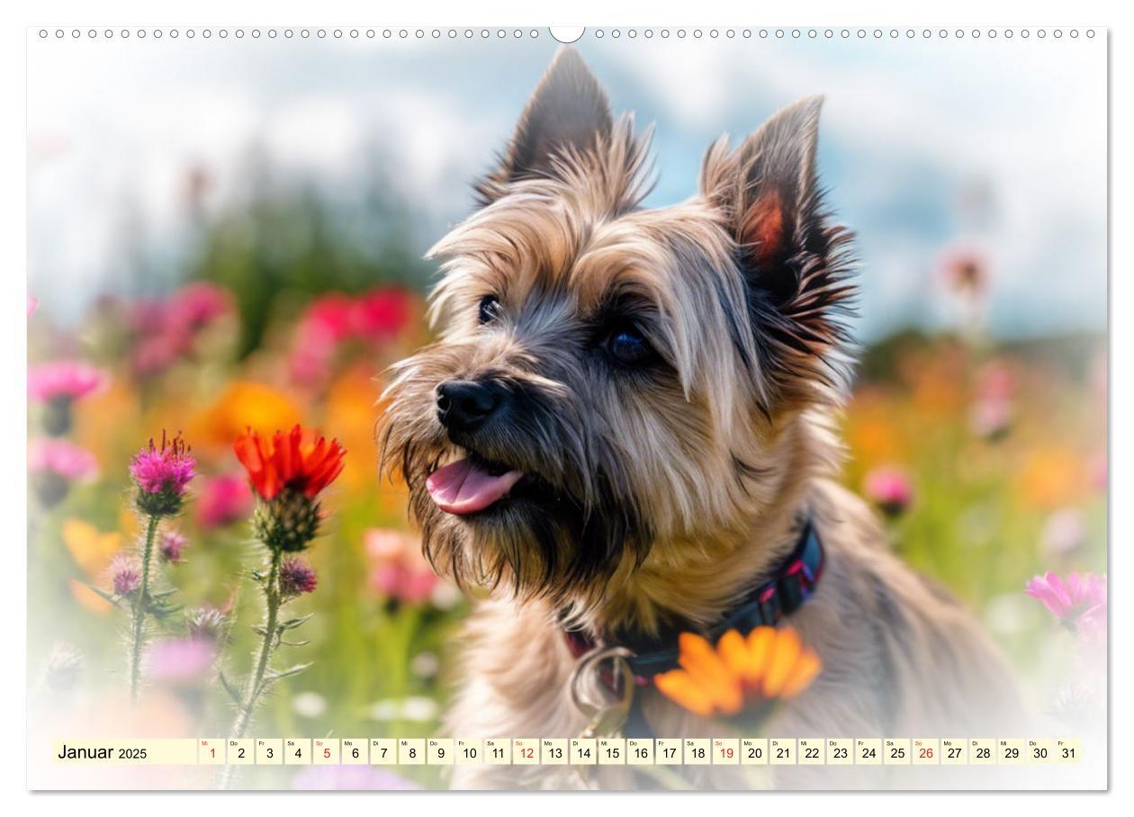 Bild: 9783435372348 | Rasseportraits - Hunde (hochwertiger Premium Wandkalender 2025 DIN...