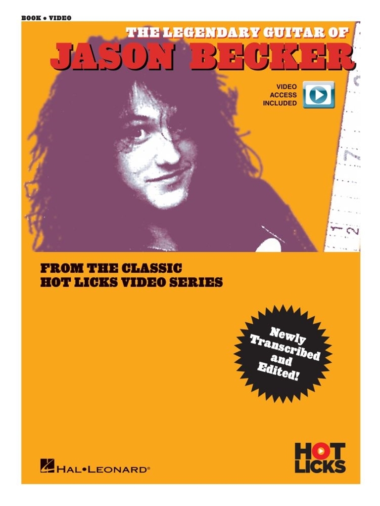 Cover: 888680664275 | The Legendary Guitar of Jason Becker | Hot Licks | 2018 | Hal Leonard