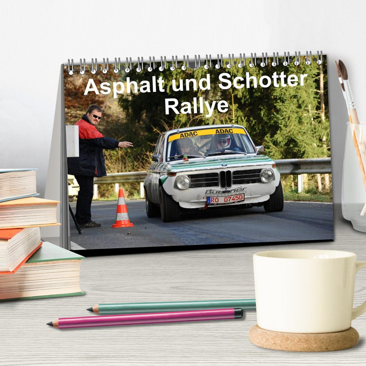 Bild: 9783435630943 | Asphalt und Schotter Rallye (Tischkalender 2025 DIN A5 quer),...