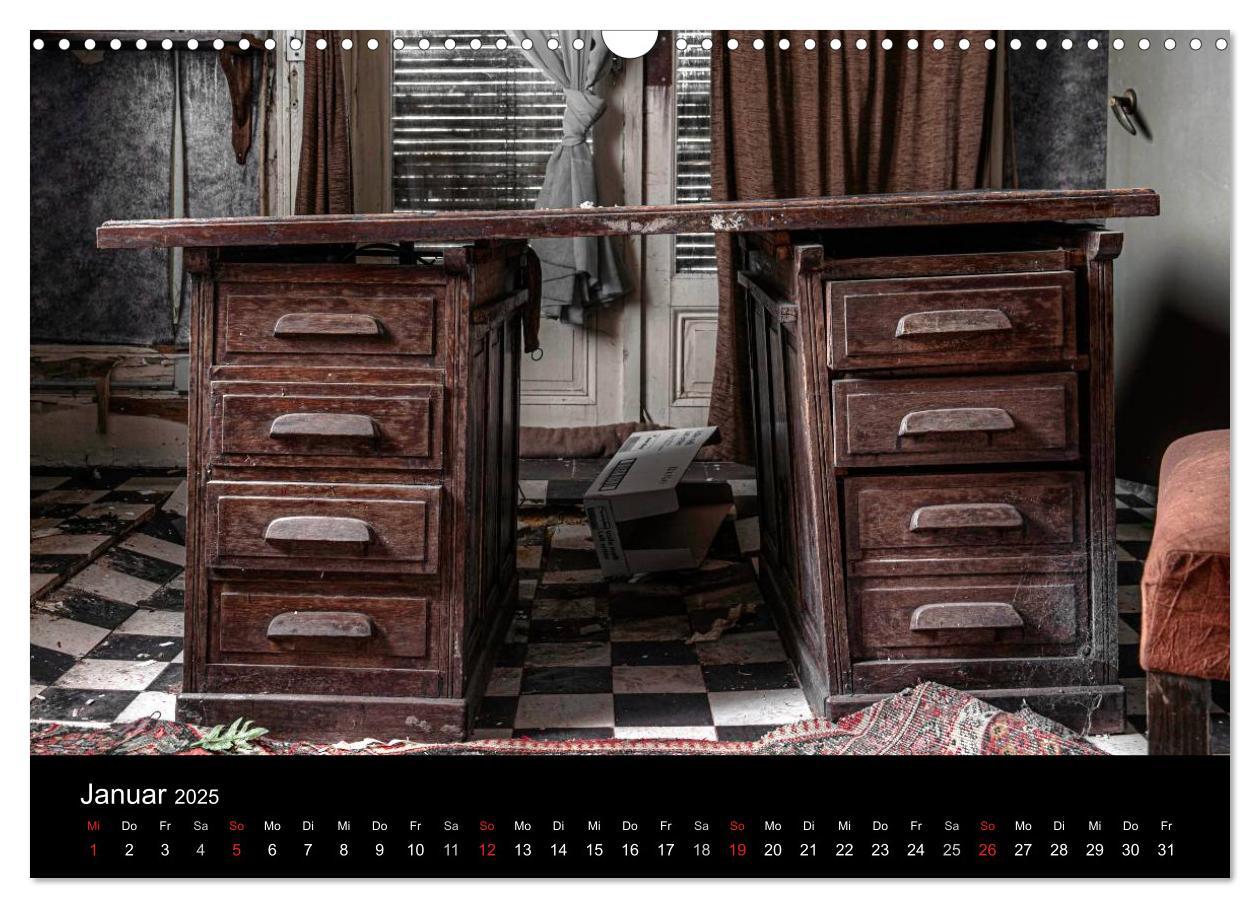 Bild: 9783435772773 | Geheimnisvolle Orte - Lost Places (Wandkalender 2025 DIN A3 quer),...