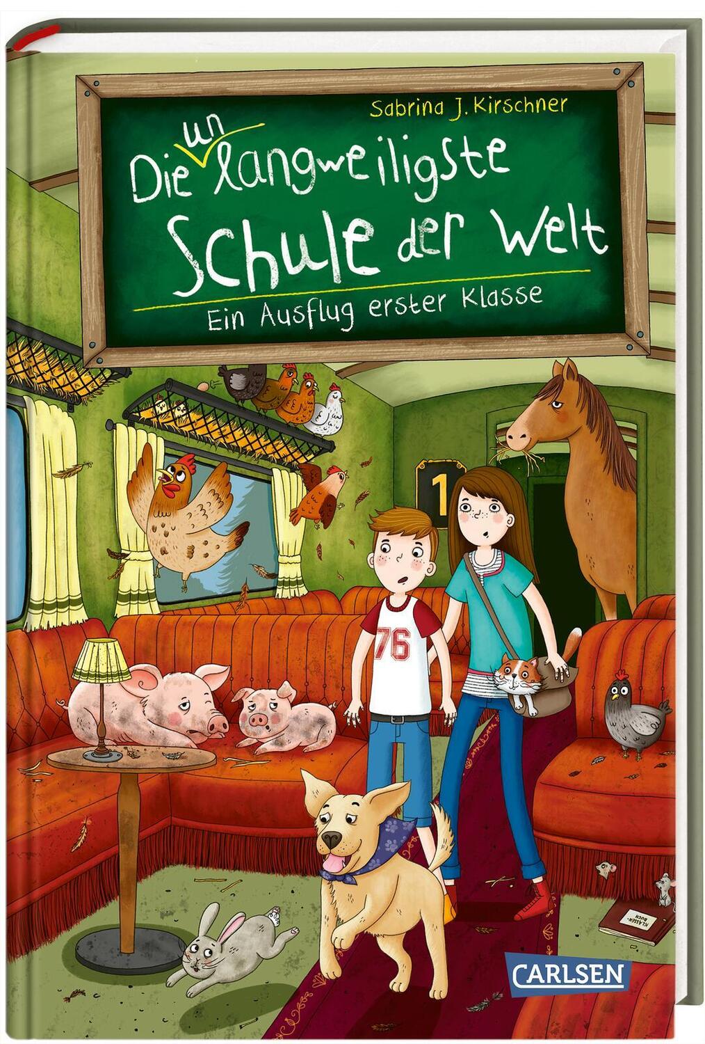 Cover: 9783551653994 | Die unlangweiligste Schule der Welt 9: Ein Ausflug erster Klasse