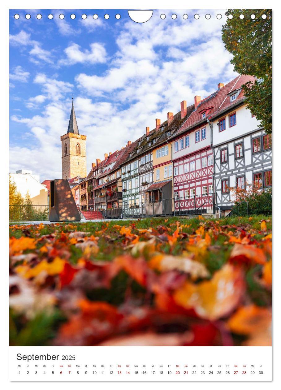 Bild: 9783457184271 | Erfurt - Die romantische Altstadt (Wandkalender 2025 DIN A4 hoch),...