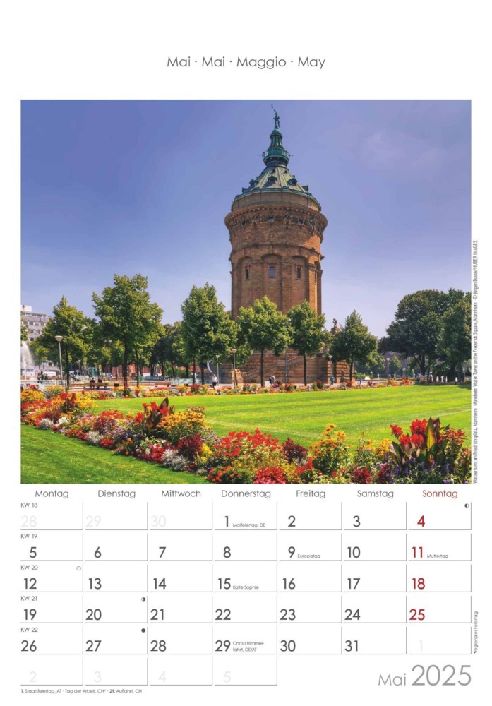 Bild: 4251732341183 | Alpha Edition - Baden-Württemberg 2025 Bildkalender, 23,7x34cm,...