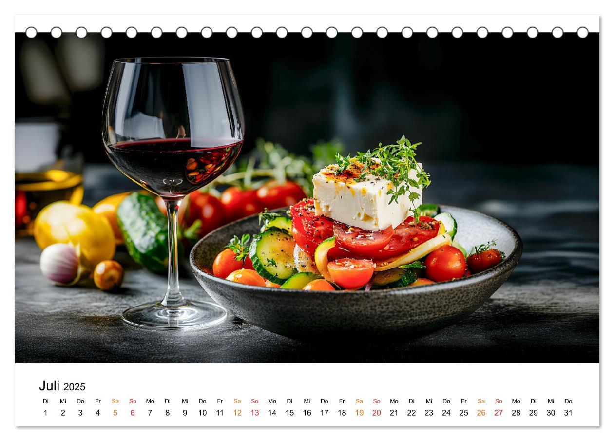 Bild: 9783457231302 | Vegane Leckerbissen (Tischkalender 2025 DIN A5 quer), CALVENDO...