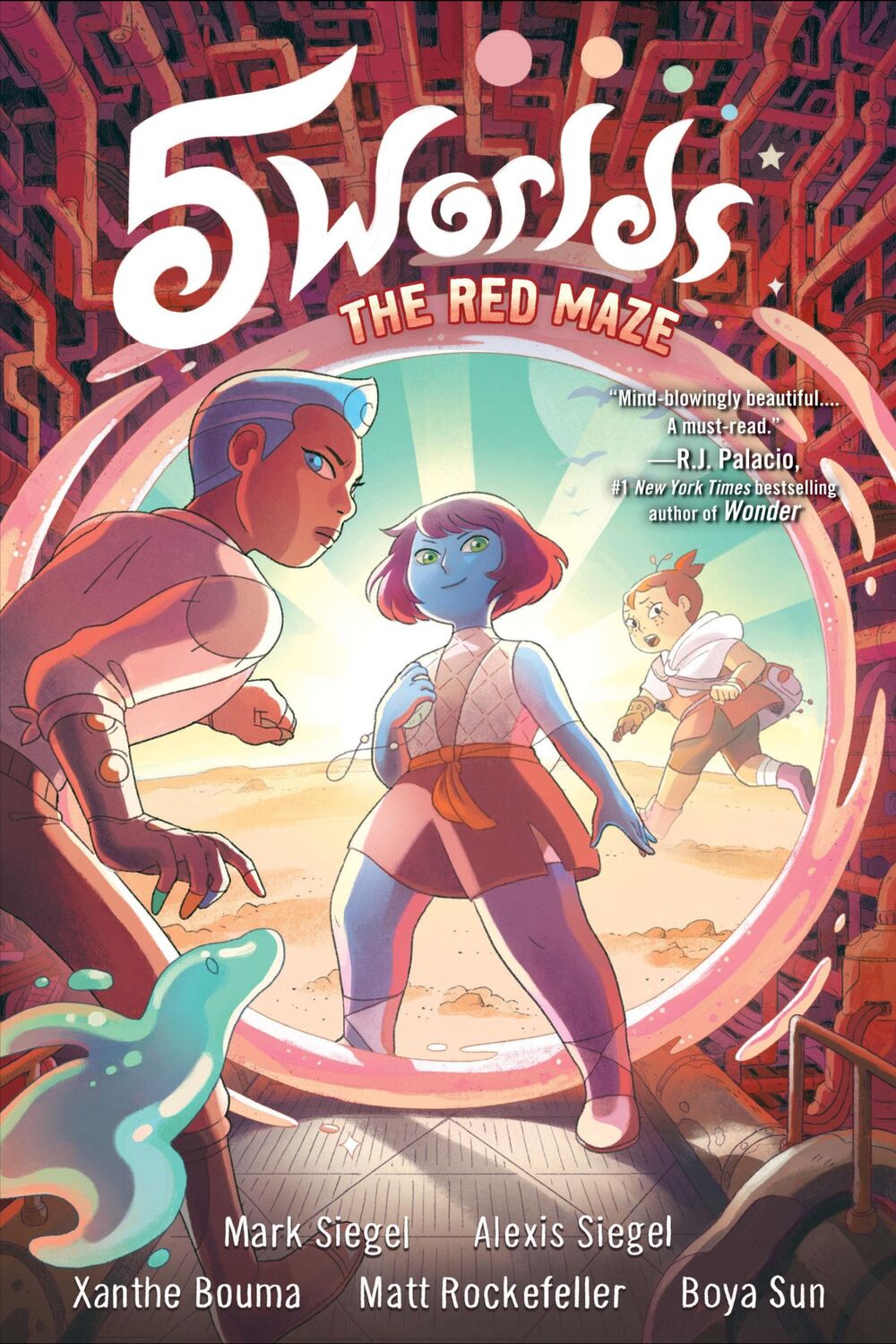 Cover: 9781101935941 | 5 Worlds Book 3: The Red Maze | Alexis Siegel (u. a.) | Taschenbuch