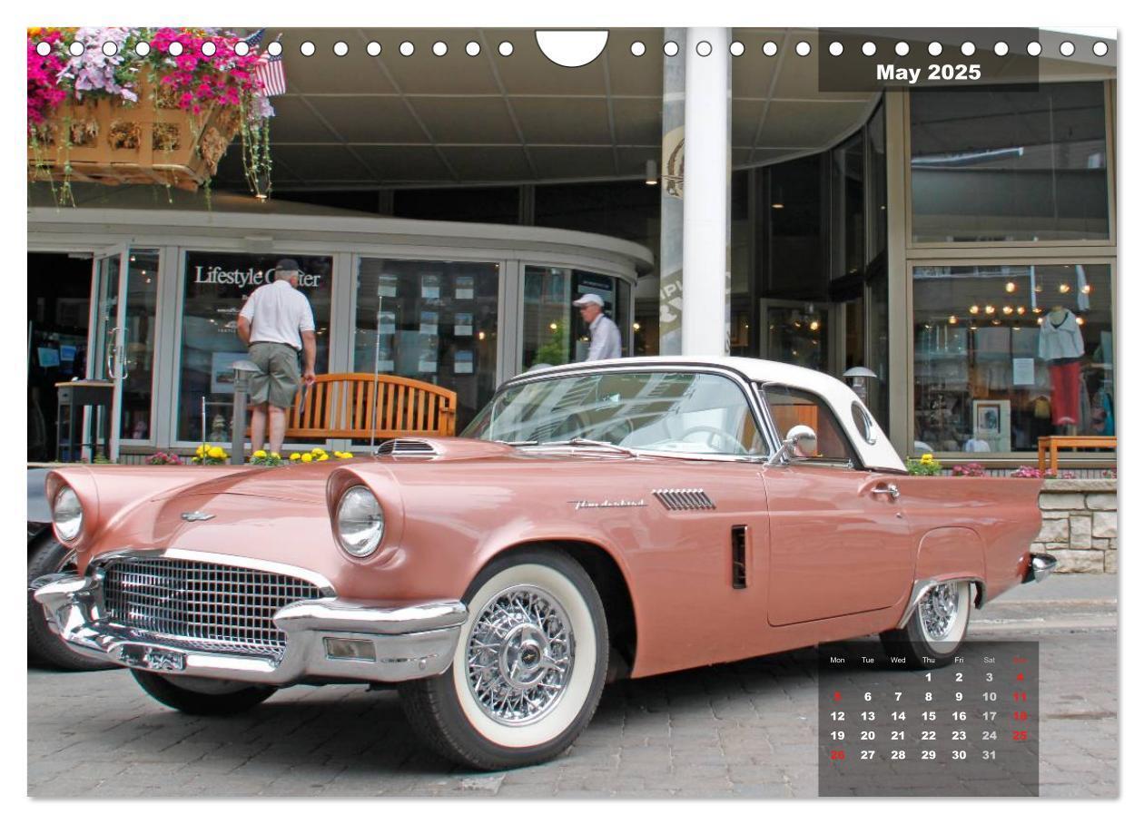 Bild: 9781325977161 | US Classic Cars (Wall Calendar 2025 DIN A4 landscape), CALVENDO 12...