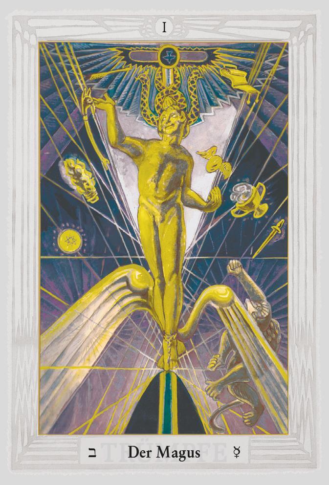 Bild: 4250375102380 | Aleister Crowley Thoth Tarot Pocket DE | 78 Karten mit Anleitung