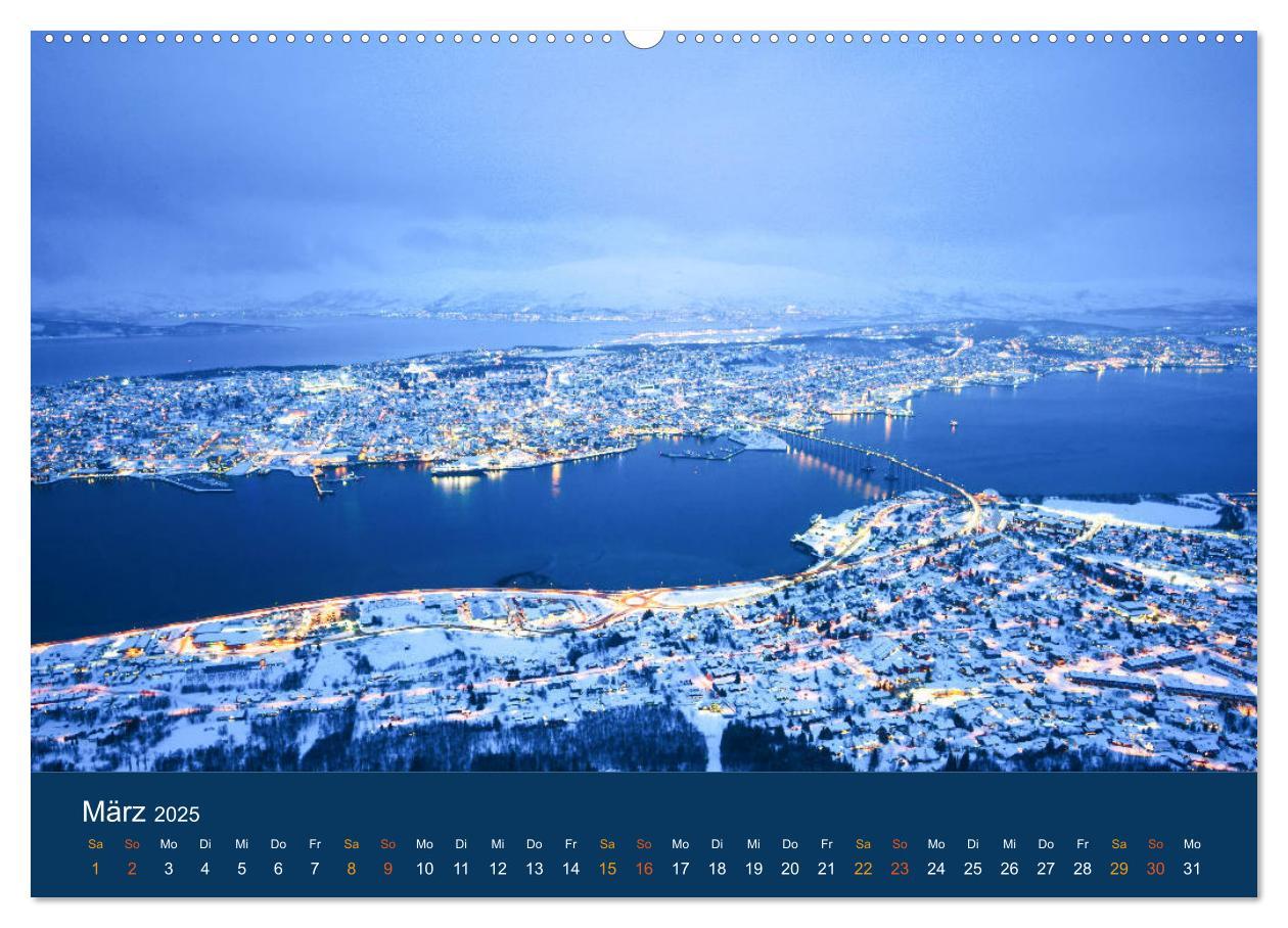 Bild: 9783435203680 | Tromsö, eisiges Nord-Norwegen (Wandkalender 2025 DIN A2 quer),...