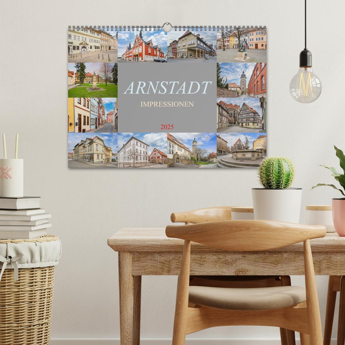 Bild: 9783383831775 | Arnstadt Impressionen (Wandkalender 2025 DIN A3 quer), CALVENDO...