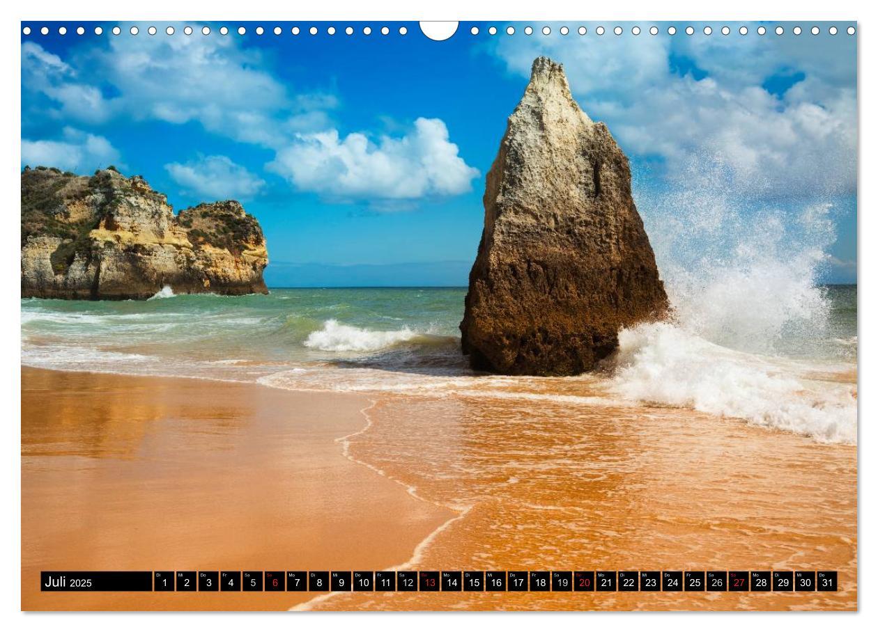 Bild: 9783435615896 | Strände, Felsen und Meer - ALGARVE 2025 (Wandkalender 2025 DIN A3...