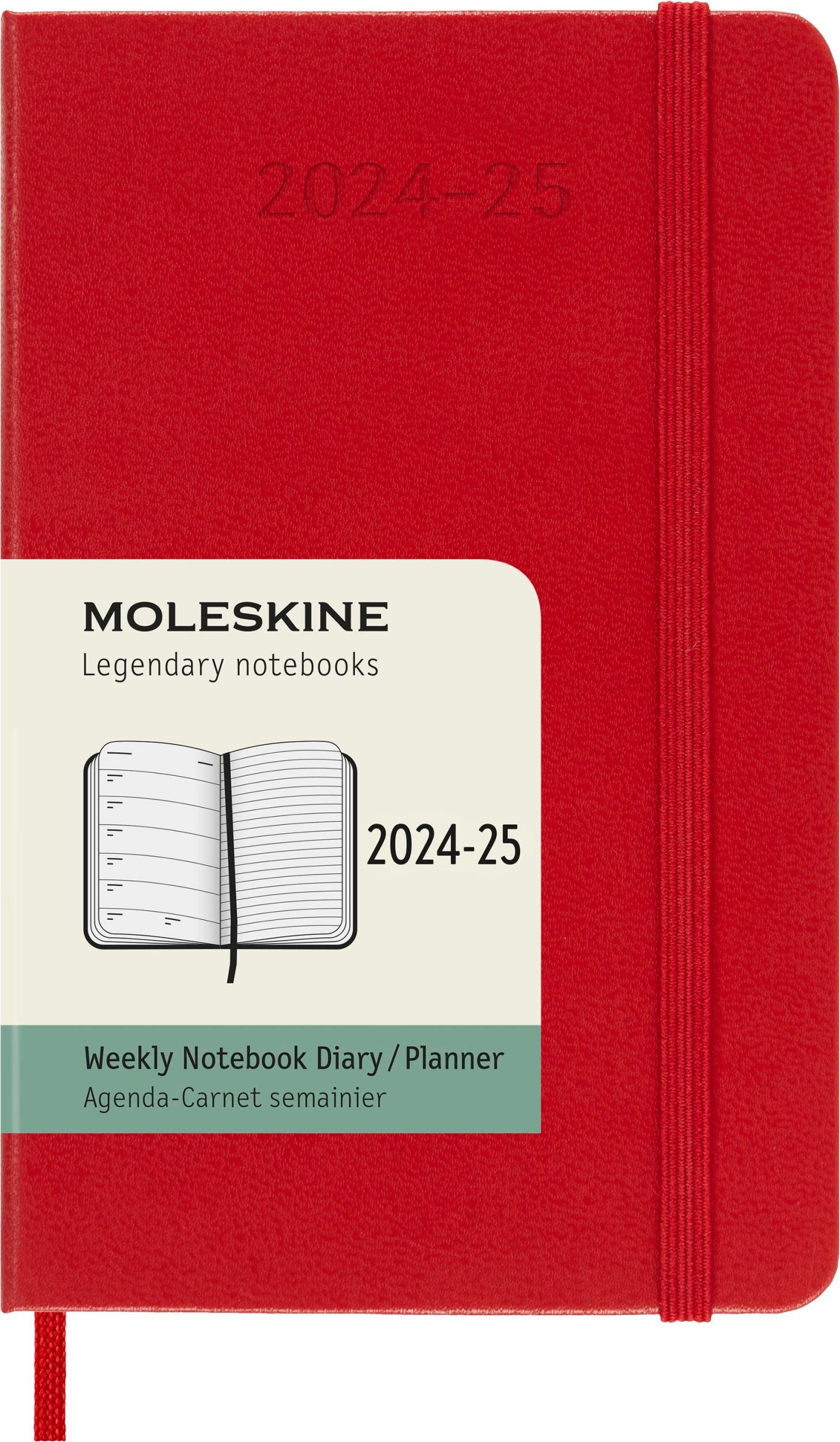 Cover: 8056999270636 | Moleskine 18 Monate Wochen Notizkalender 2024/2025, P/A6, 1 Wo = 1...