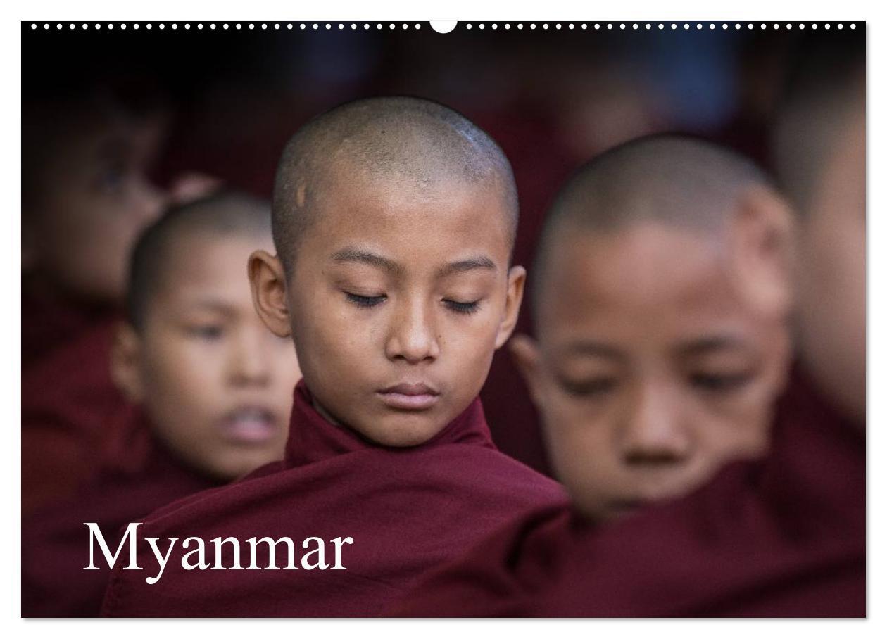 Cover: 9783435746644 | Myanmar 2025 (Wandkalender 2025 DIN A2 quer), CALVENDO Monatskalender