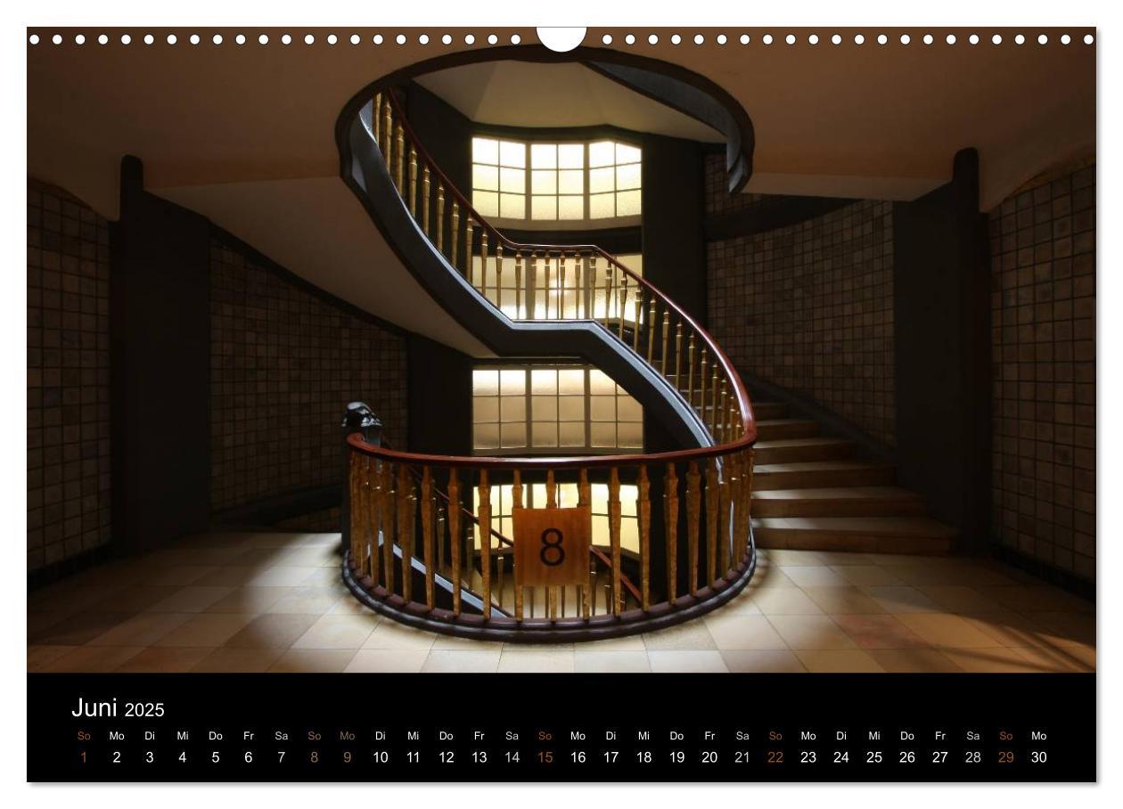 Bild: 9783435820382 | Treppen (Wandkalender 2025 DIN A3 quer), CALVENDO Monatskalender