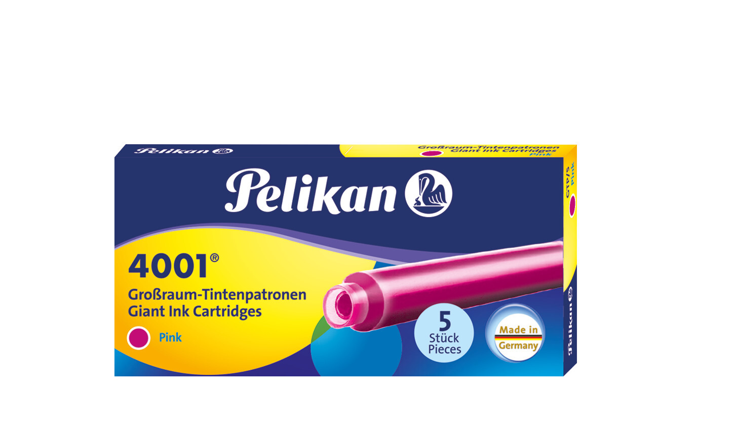 Cover: 4012700310675 | Pelikan Tintenpatronen 4001® Set mit 5 Großraum-Patronen, Pink | 2021