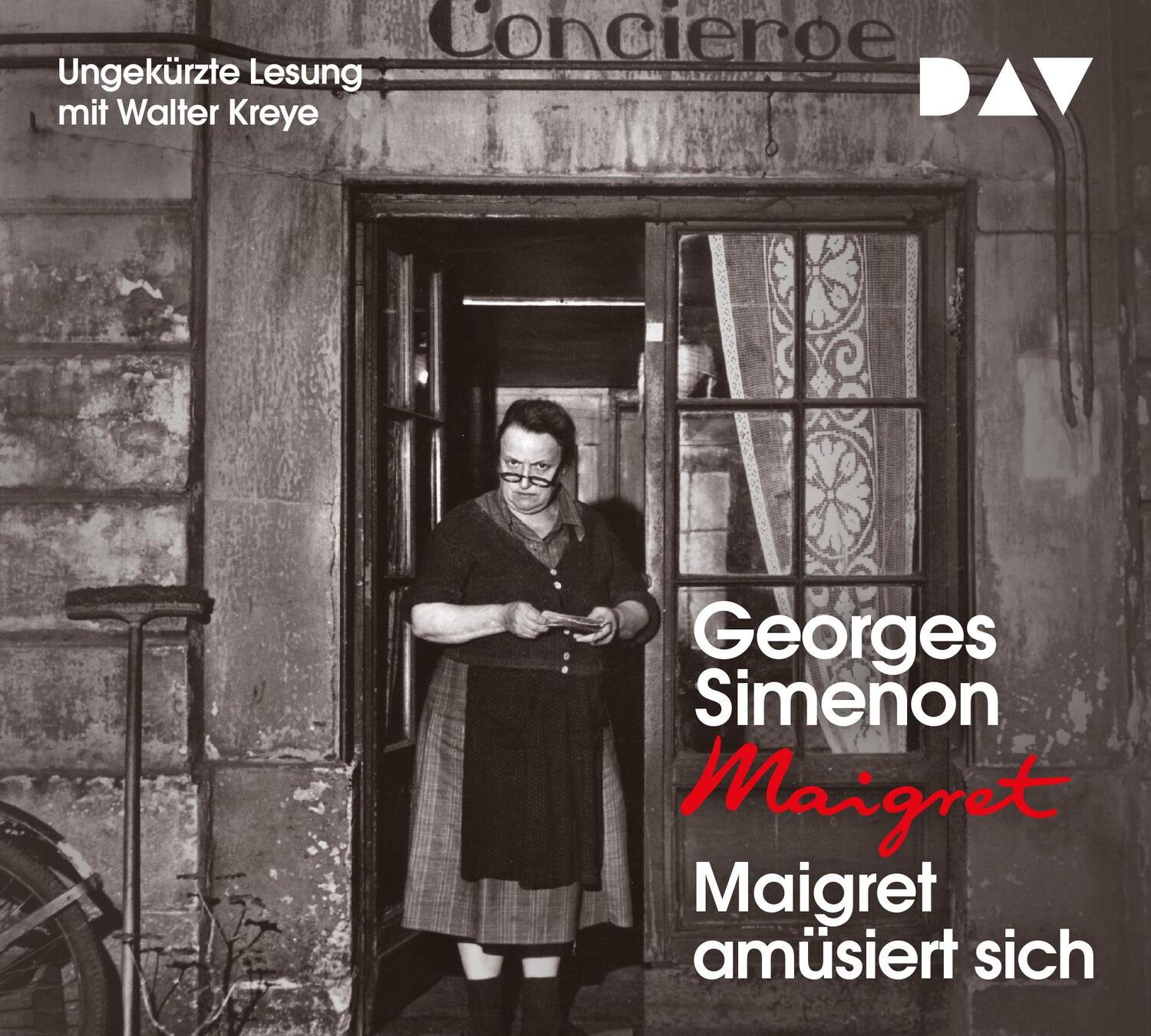 Cover: 9783742410184 | Maigret amüsiert sich | Ungekürzte Lesung mit Walter Kreye (4 CDs)