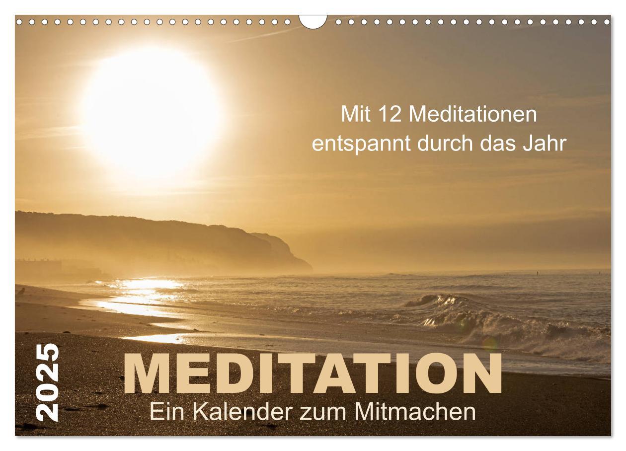 Cover: 9783435184323 | Meditation - Ein Kalender zum Mitmachen (Wandkalender 2025 DIN A3...