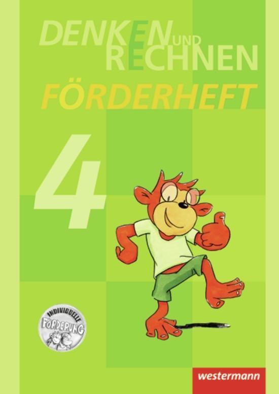 Cover: 9783141213430 | Denken und Rechnen 4. Zusatzmaterialien. Förderheft - Ausgabe 2011