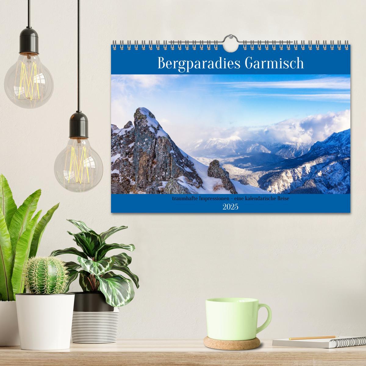 Bild: 9783383959783 | Bergparadies Garmisch - traumhafte Impressionen (Wandkalender 2025...