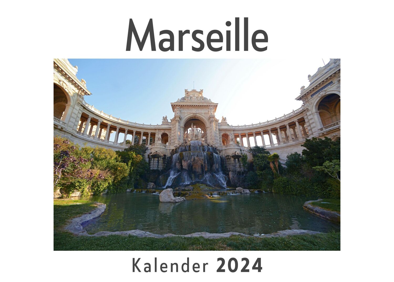 Cover: 9783750548336 | Marseille (Wandkalender 2024, Kalender DIN A4 quer, Monatskalender...