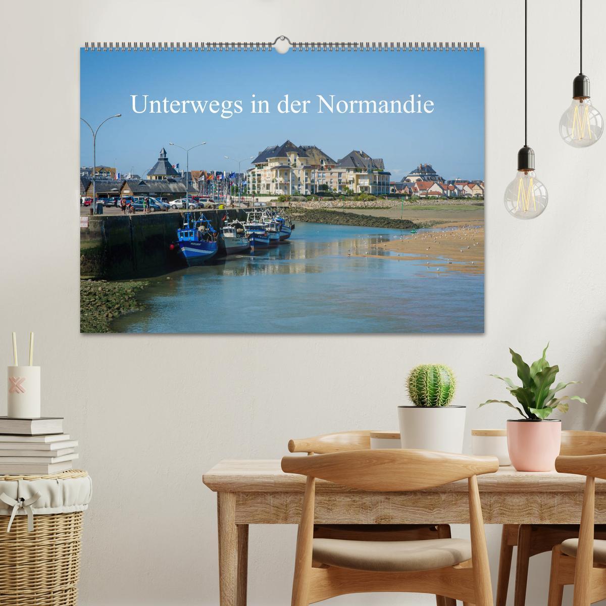 Bild: 9783435327973 | Unterwegs in der Normandie (Wandkalender 2025 DIN A2 quer),...