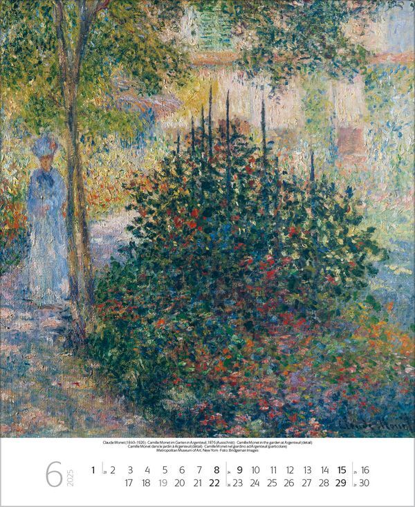 Bild: 9783731878377 | Claude Monet 2025 | Korsch Verlag | Kalender | Spiralbindung | 14 S.