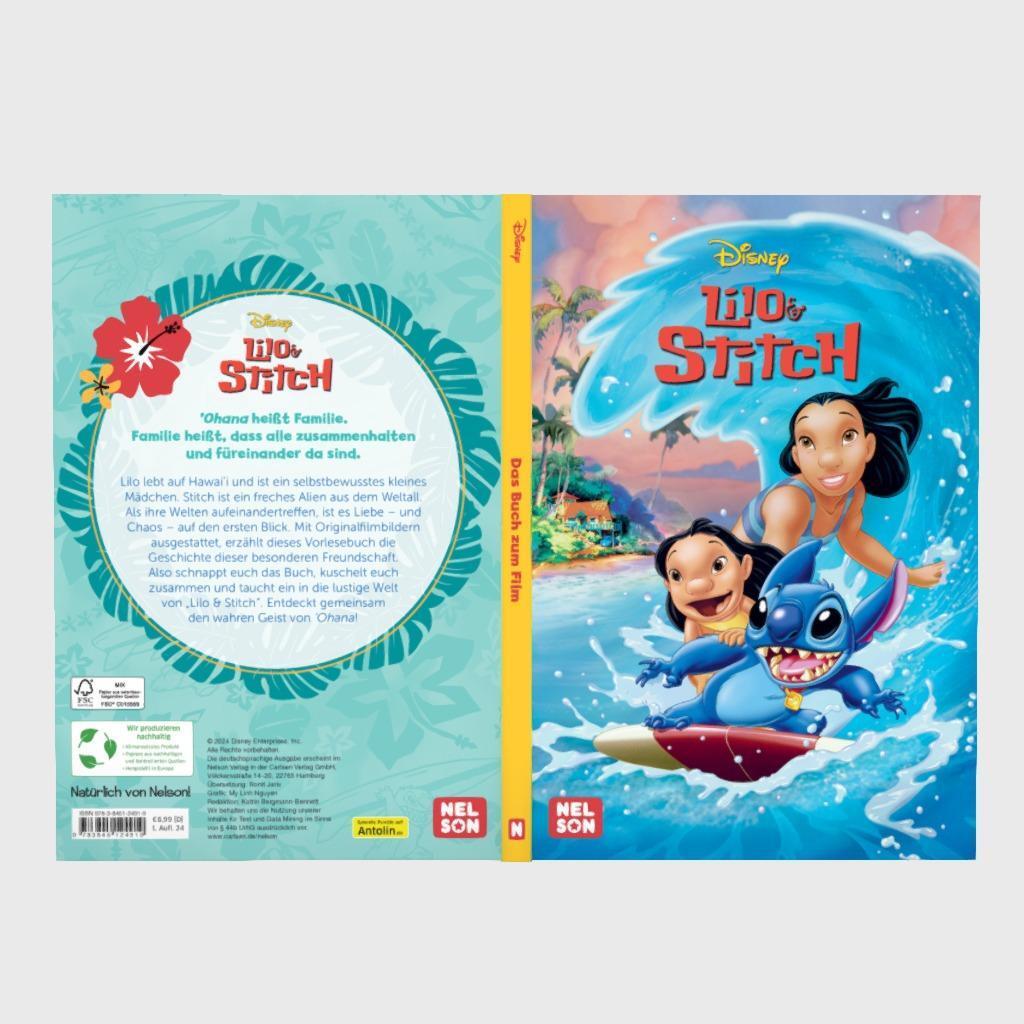 Bild: 9783845124919 | Disney Filmbuch zum Vorlesen: Disney: Lilo &amp; Stitch | Buch | 80 S.