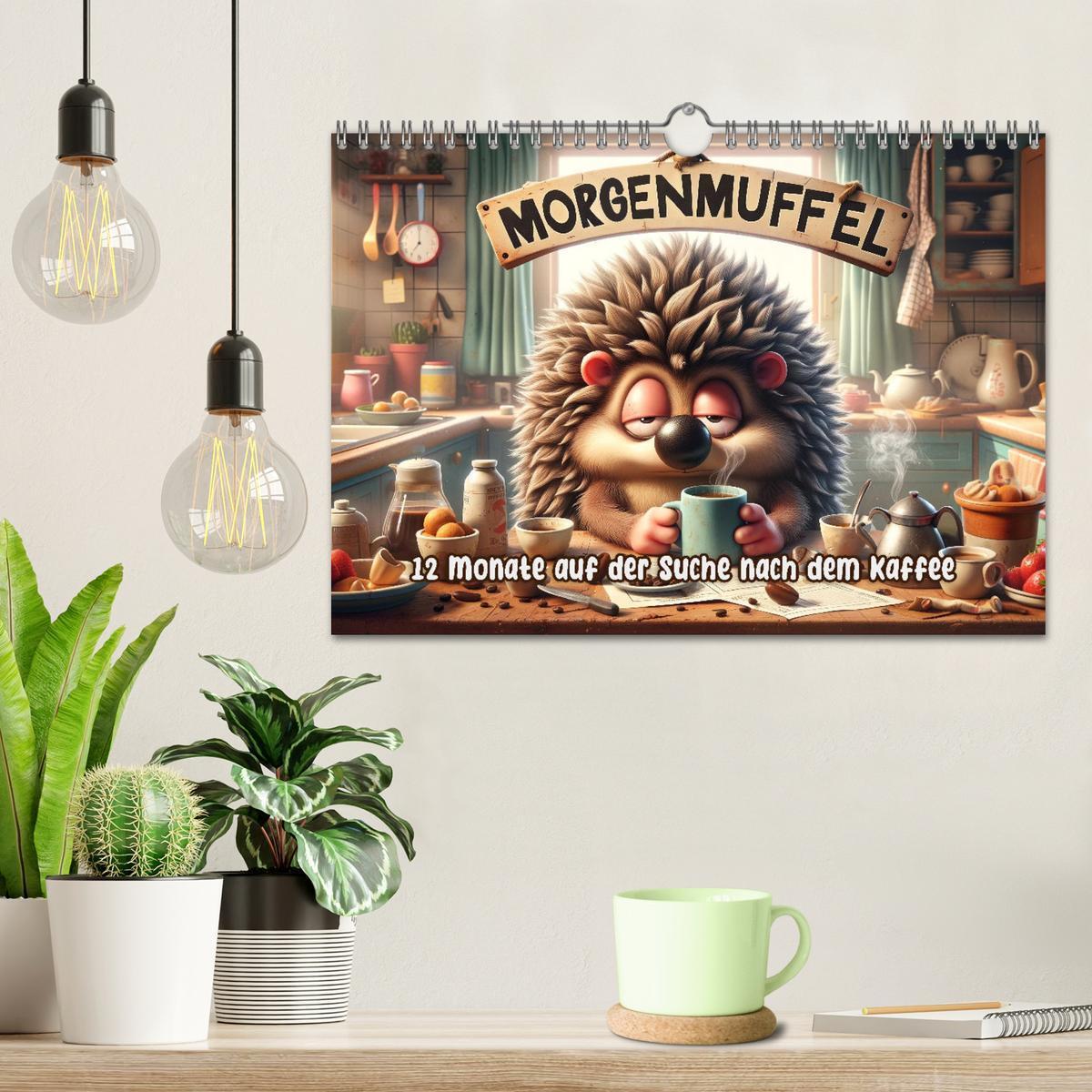 Bild: 9783383780189 | Morgenmuffel: 12 Monate auf der Suche nach dem Kaffee (Wandkalender...