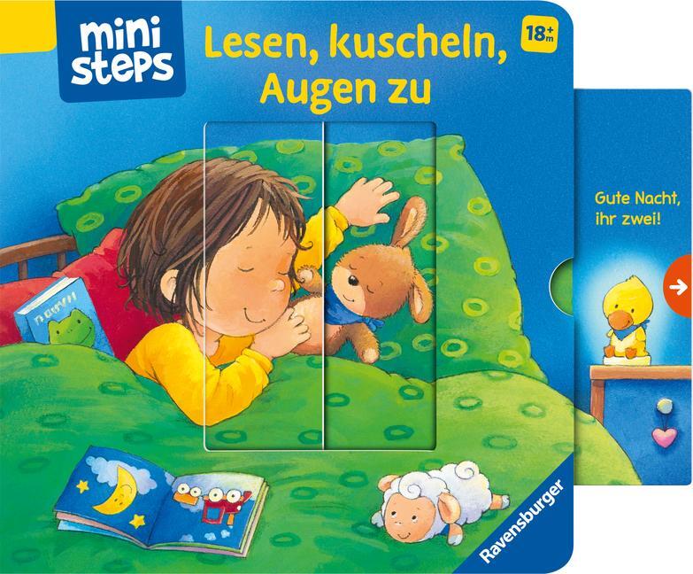 Bild: 9783473302857 | ministeps: Lesen, kuscheln, Augen zu | Sandra Grimm | Buch | 12 S.