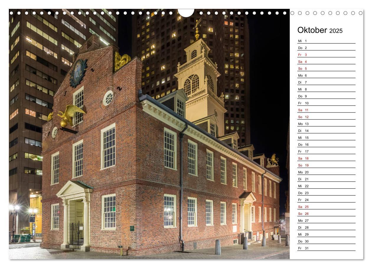 Bild: 9783435368402 | Stadtansichten aus Boston (Wandkalender 2025 DIN A3 quer), CALVENDO...