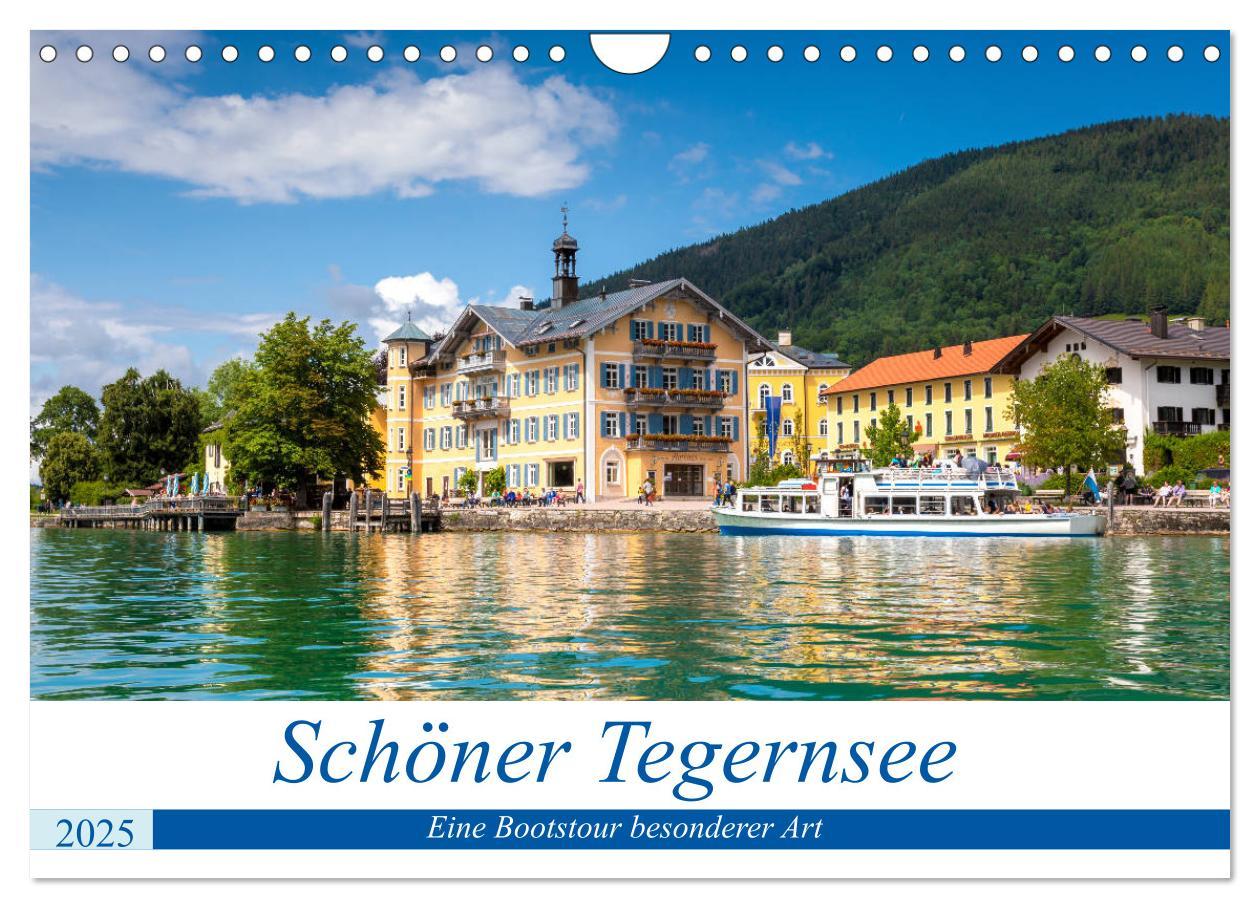 Cover: 9783435214112 | Schöner Tegernsee (Wandkalender 2025 DIN A4 quer), CALVENDO...