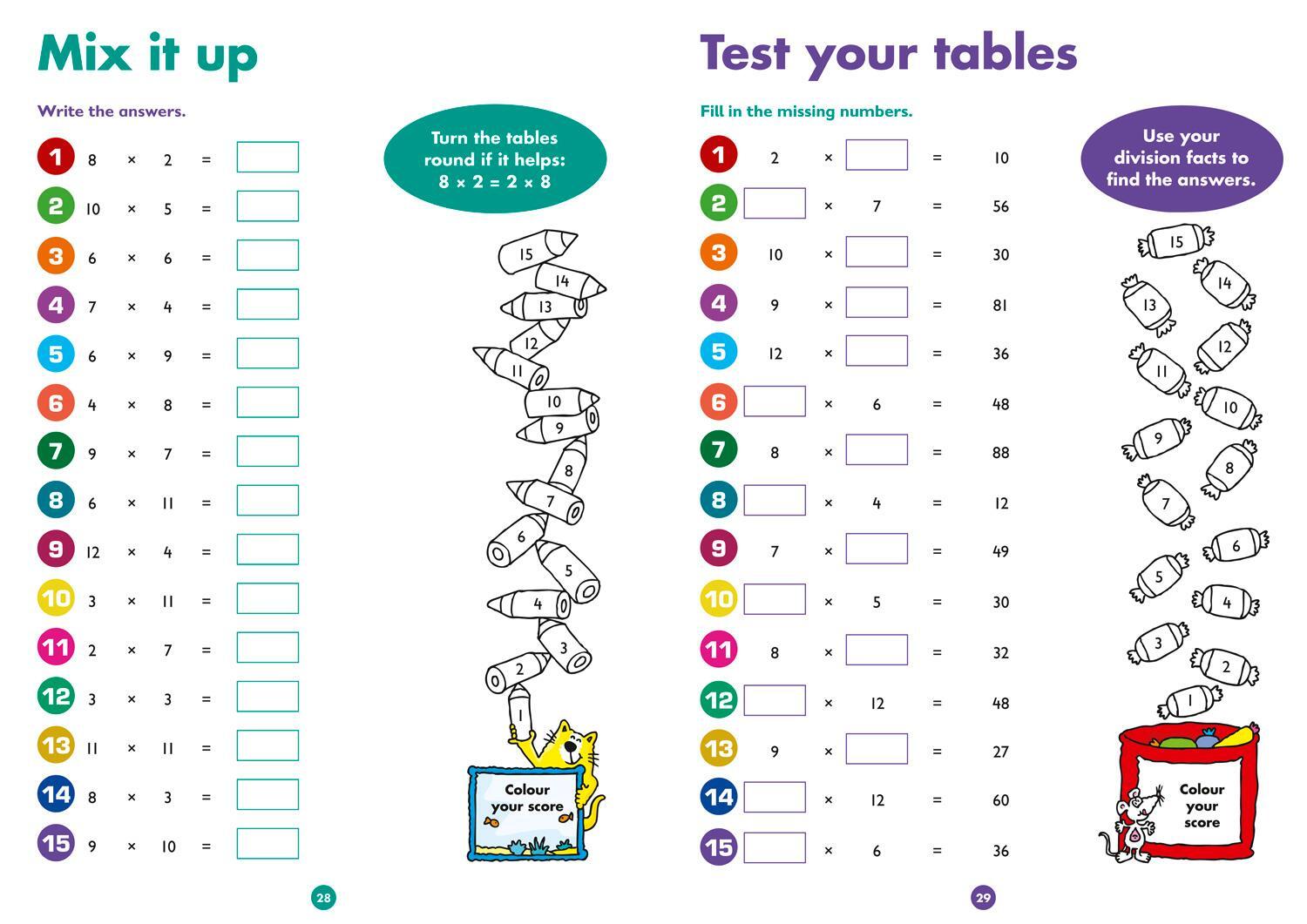 Bild: 9780008212582 | Times Tables Quick Quizzes Ages 7-9 | Ideal for Home Learning | Buch