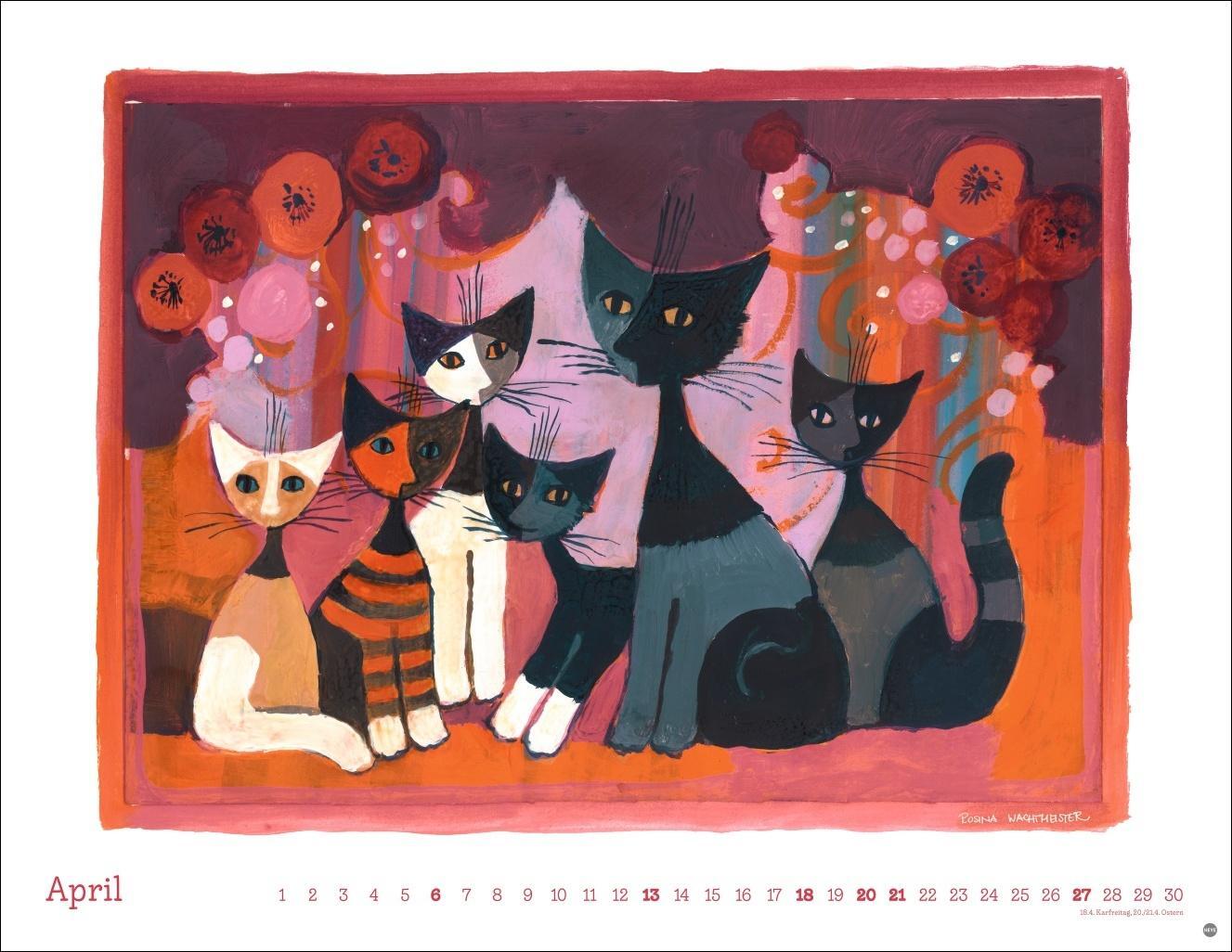 Bild: 9783756405190 | Rosina Wachtmeister Posterkalender 2025 | Rosina Wachtmeister | 14 S.