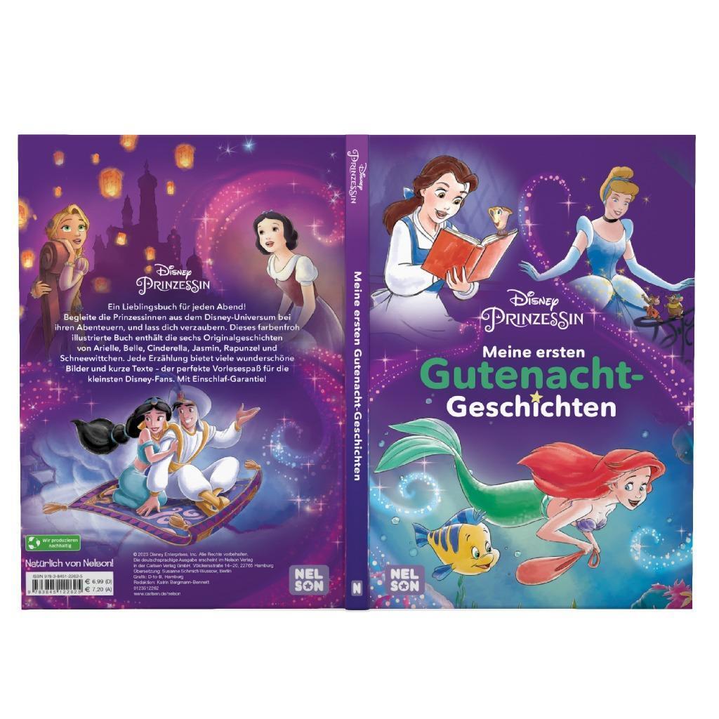 Bild: 9783845122625 | Disney Prinzessin: Meine ersten Gutenachtgeschichten | Buch | 77 S.