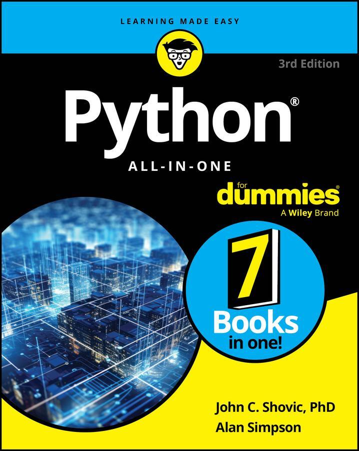 Cover: 9781394236152 | Python All-in-One For Dummies | John C. Shovic (u. a.) | Taschenbuch